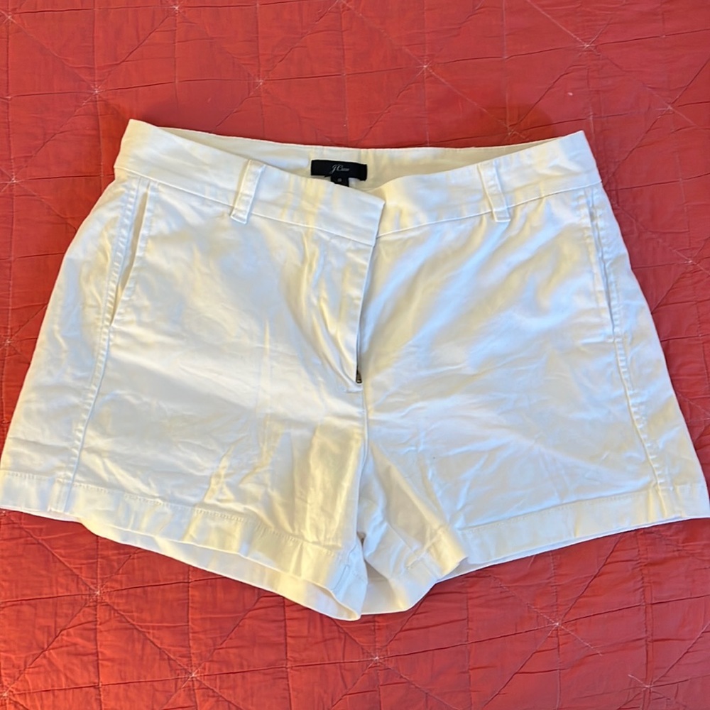 J. Crew white shorts